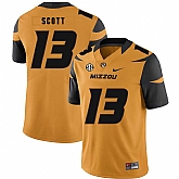 Missouri Tigers 13 Kam Scott Gold Nike College Football Jersey Dzhi,baseball caps,new era cap wholesale,wholesale hats